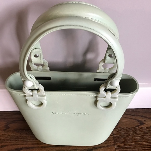 🔴🔵🔶✅ *sold *Rubber * Salvatore Ferragamo Bag* - Picture 3 of 6